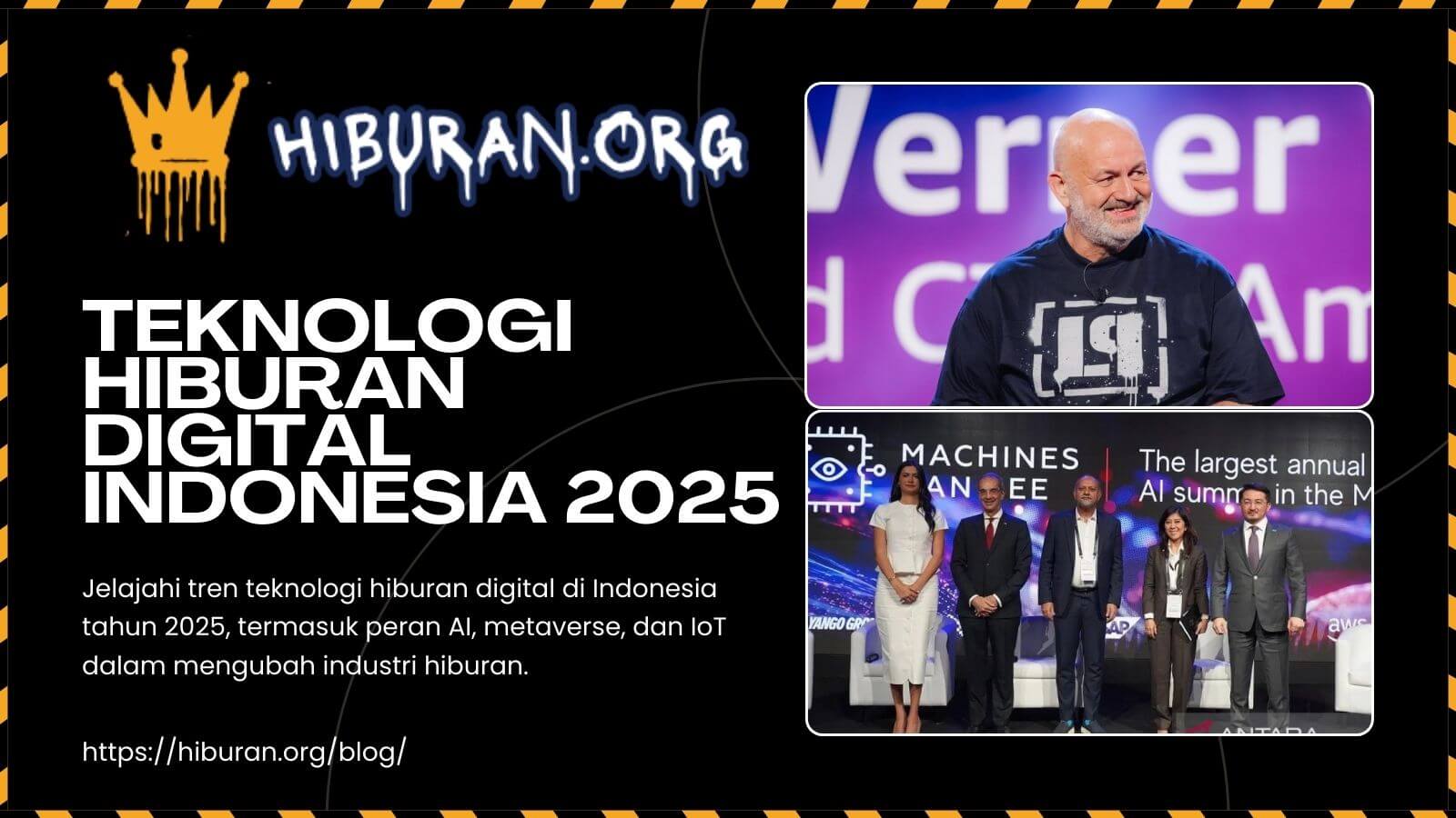 Tren Teknologi Hiburan Digital Indonesia 2025: AI, Metaverse, dan IoT