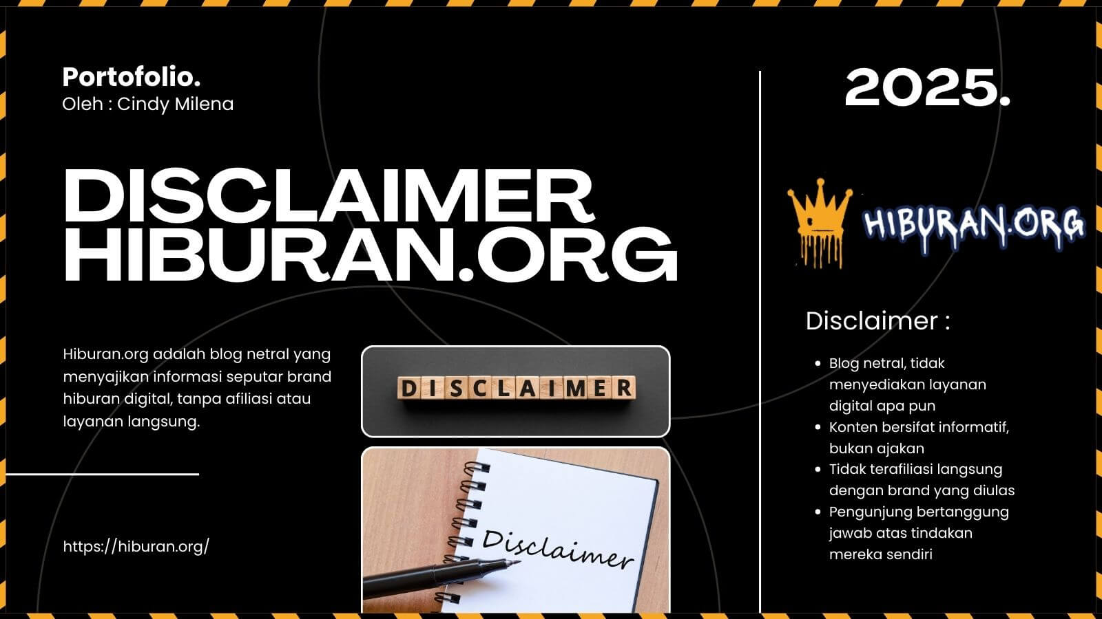 Disclaimer – Hiburan.org