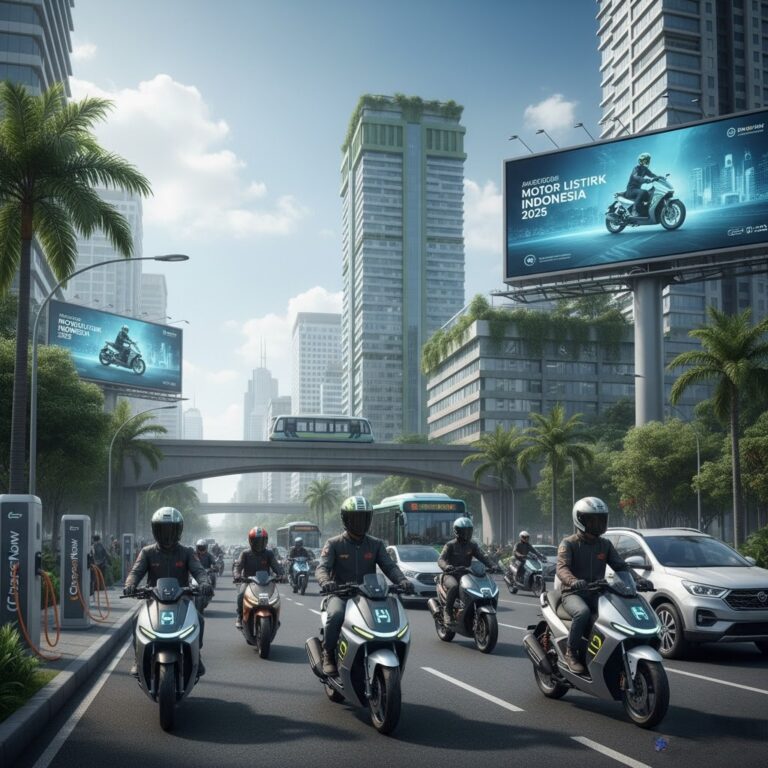 Perkembangan Motor Listrik di Indonesia